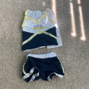 American Girl Doll Cheer Outfit
